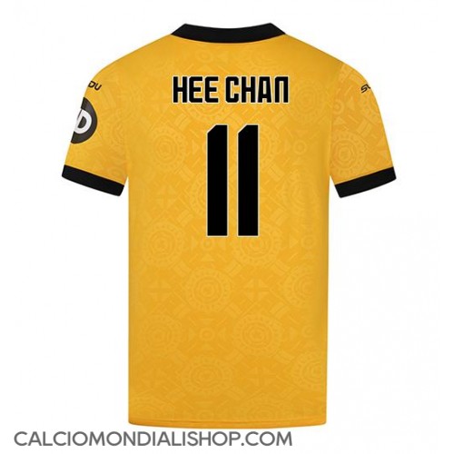 Maglie da calcio Wolves Hee-chan Hwang #11 Prima Maglia 2025-26 Manica Corta